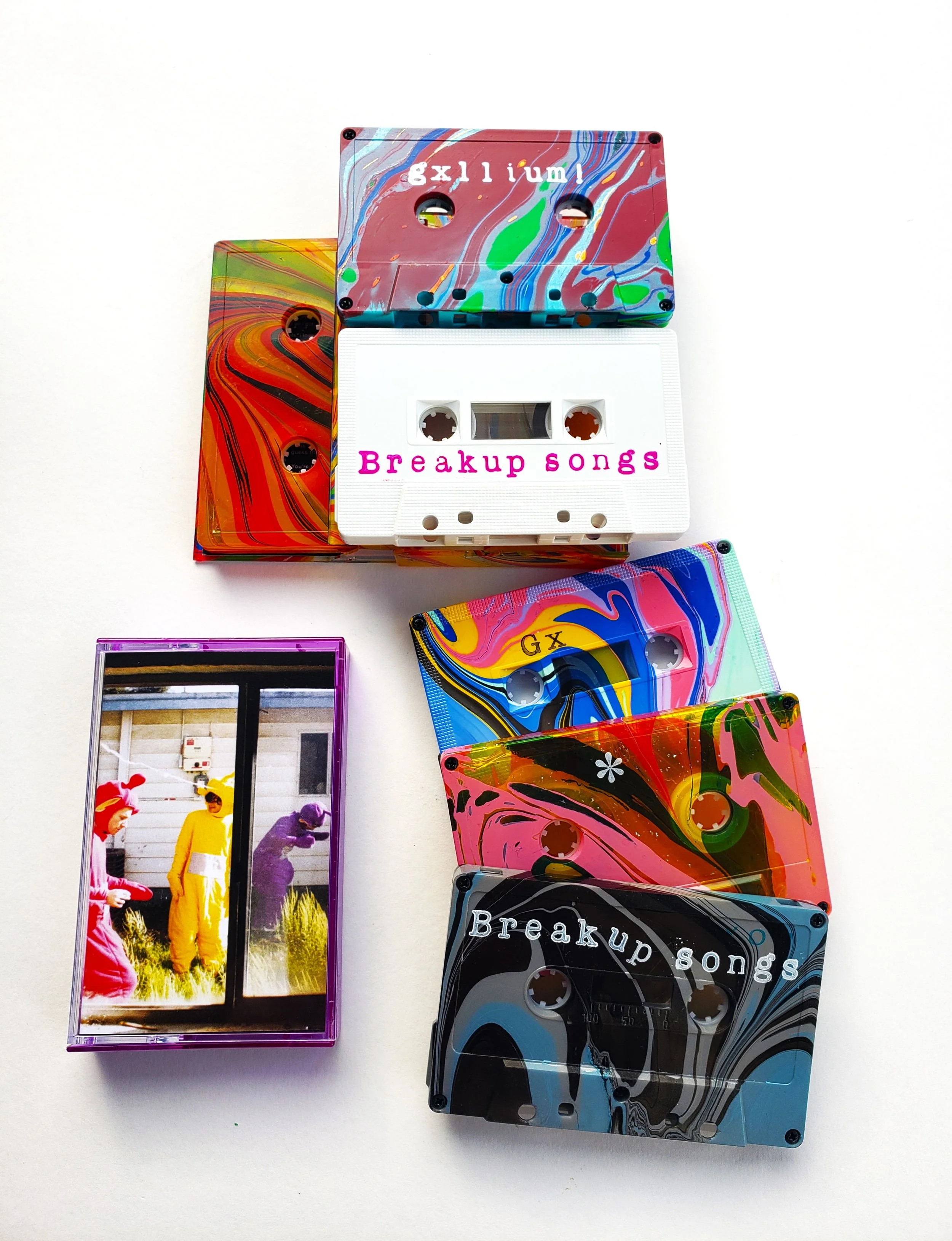 GXLLIUM! - Breakup songs (cassette) — Zegema Beach Records